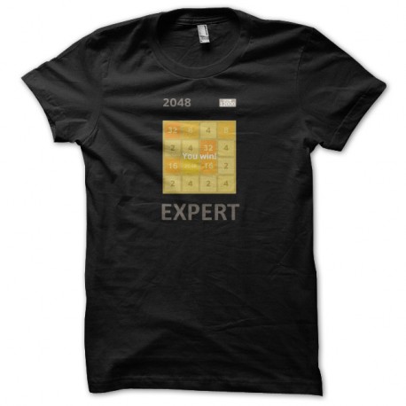 Shirt 2048 expert noir pour homme et femme