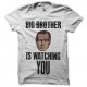 Shirt big brother is watching you blanc pour homme et femme