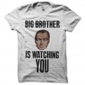Shirt big brother is watching you blanc pour homme et femme