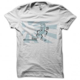 Shirt toothpaste blanc pour homme et femme