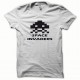 Shirt Space Invaders noir/blanc pour homme et femme