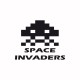 Shirt Space Invaders noir/blanc pour homme et femme