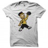Shirt bart simpson air jordan blanc pour homme et femme