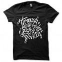 Shirt through are the windows noir pour homme et femme
