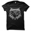 Shirt zezan & sara skull noir pour homme et femme