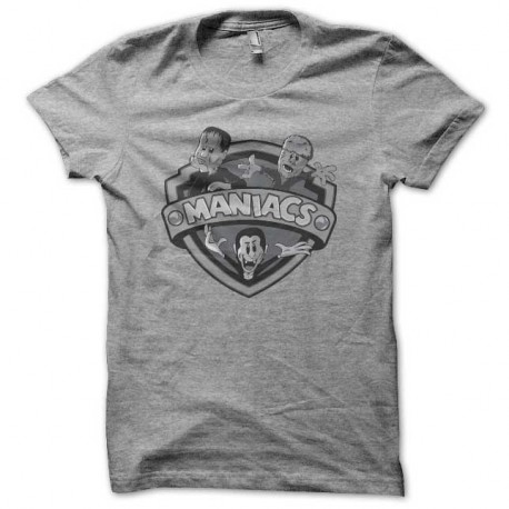 Shirt les maniacs fantastique gris pour homme et femme