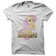 Shirt poney calins blanc pour homme et femme
