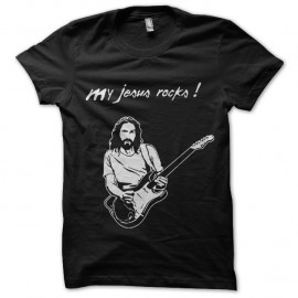 Shirt mon jesus dechire en noir pour homme et femme