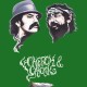 Shirt cheech and chong les celebres fumeurs d'herbe en vert pour homme et femme