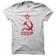 Shirt CCCP soviet blanc pour homme et femme