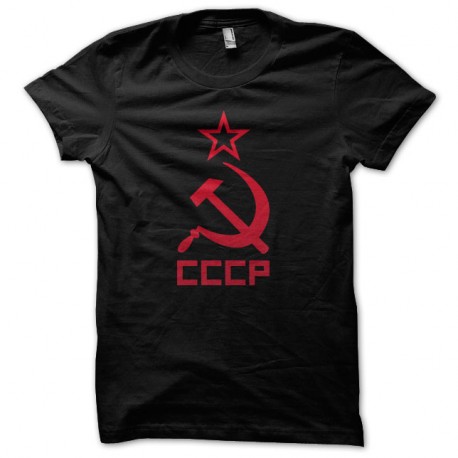 Shirt CCCP soviet noir pour homme et femme