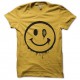Shirt Smiley dégoulinant jaune pour homme et femme