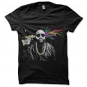 Shirt rick ross artistique en noir pour homme et femme