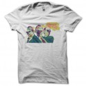 Shirt Agent Smith de Matrix blanc pour homme et femme