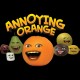 Shirt Annoying orange noir pour homme et femme