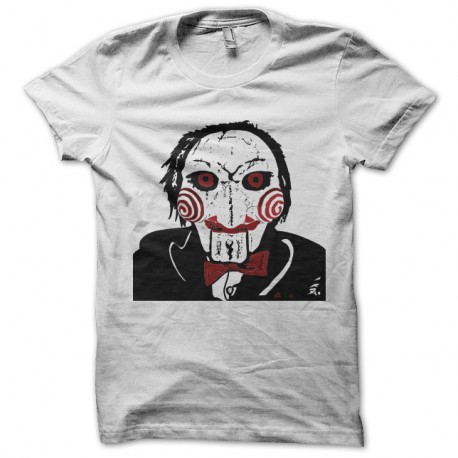 Shirt film saw blanc pour homme et femme