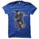 Shirt zlatan ibrahimovic artistique bleu pour homme et femme