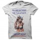 Shirt Milf want you blanc pour homme et femme