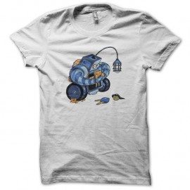 Shirt robot and doll blanc pour homme et femme