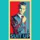 Shirt barney stinson suit up parodie bleu ciel pour homme et femme