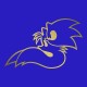 Shirt Sonic et Tails bleu pour homme et femme