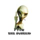 Shirt paul extra terrestre fuck the system en blanc anti illuminati pour homme et femme