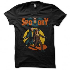Shirt spooky noir pour homme et femme