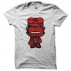 Shirt hellboy blanc pour homme et femme