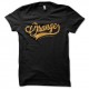 Shirt logo Orange noir pour homme et femme