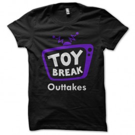Shirt toy break noir pour homme et femme