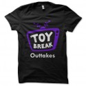 Shirt toy break noir pour homme et femme