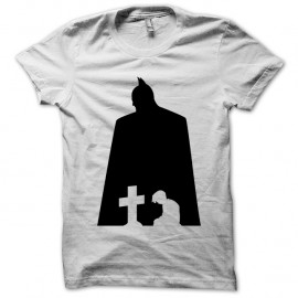 Shirt Batman ombre enfance blanc pour homme et femme