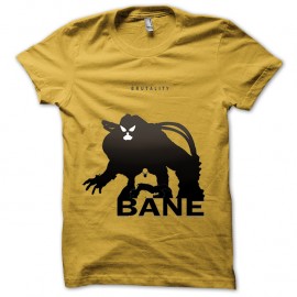 Shirt Bane ombre Brutality jaune pour homme et femme
