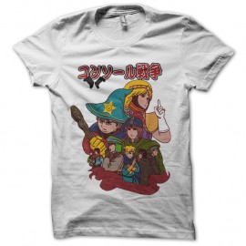 Shirt winter is coming façon manga blanc pour homme et femme