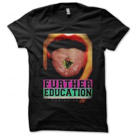 Shirt further education noir pour homme et femme
