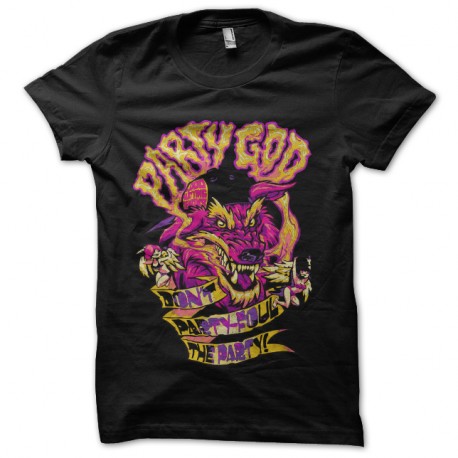 Shirts wolf party noir pour homme et femme
