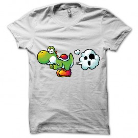Shirt Yoshi prout blanc pour homme et femme