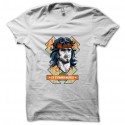 Shirt Rambo 'It turns blue" blanc pour homme et femme
