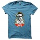 Shirt Terminator "Hasta la vista, baby" bleu ciel pour homme et femme
