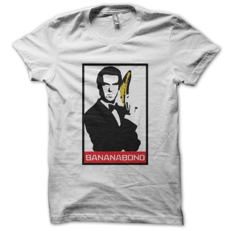 Shirt bananabond blanc pour homme et femme
