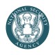 Shirt national security agency blanc pour homme et femme