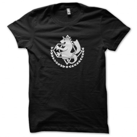 Shirt sea ??horse symbol noir pour homme et femme
