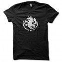 Shirt sea ??horse symbol noir pour homme et femme