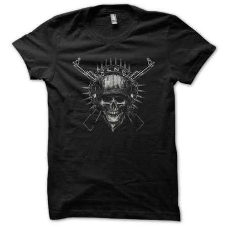 Shirt dead brigade noir pour homme et femme