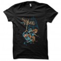 Shirt star time noir pour homme et femme