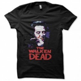 Shirt the walken dead noir pour homme et femme