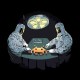 Shirt autopsie space invaders noir pour homme et femme