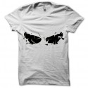 Shirt Deus Ex Human Revolution lunettes brisées blanc pour homme et femme