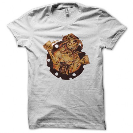 Shirt ZOMBEER blanc pour homme et femme
