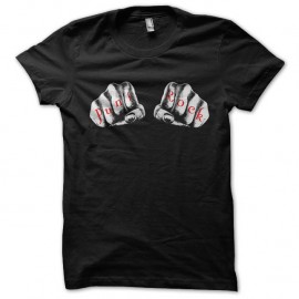 Shirt punk rock noir pour homme et femme